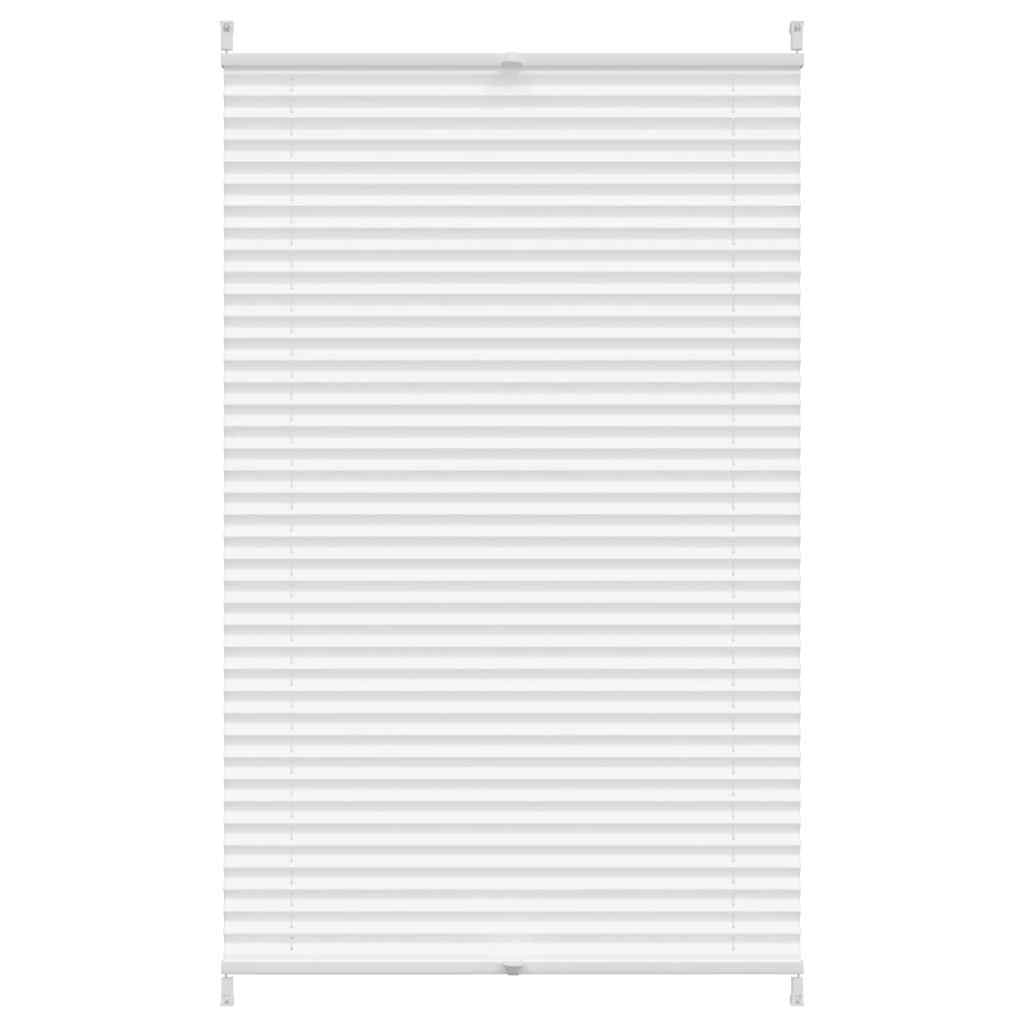 vidaXL Πλισέ ρόλερ σκίασης 70x125cm Λευκό