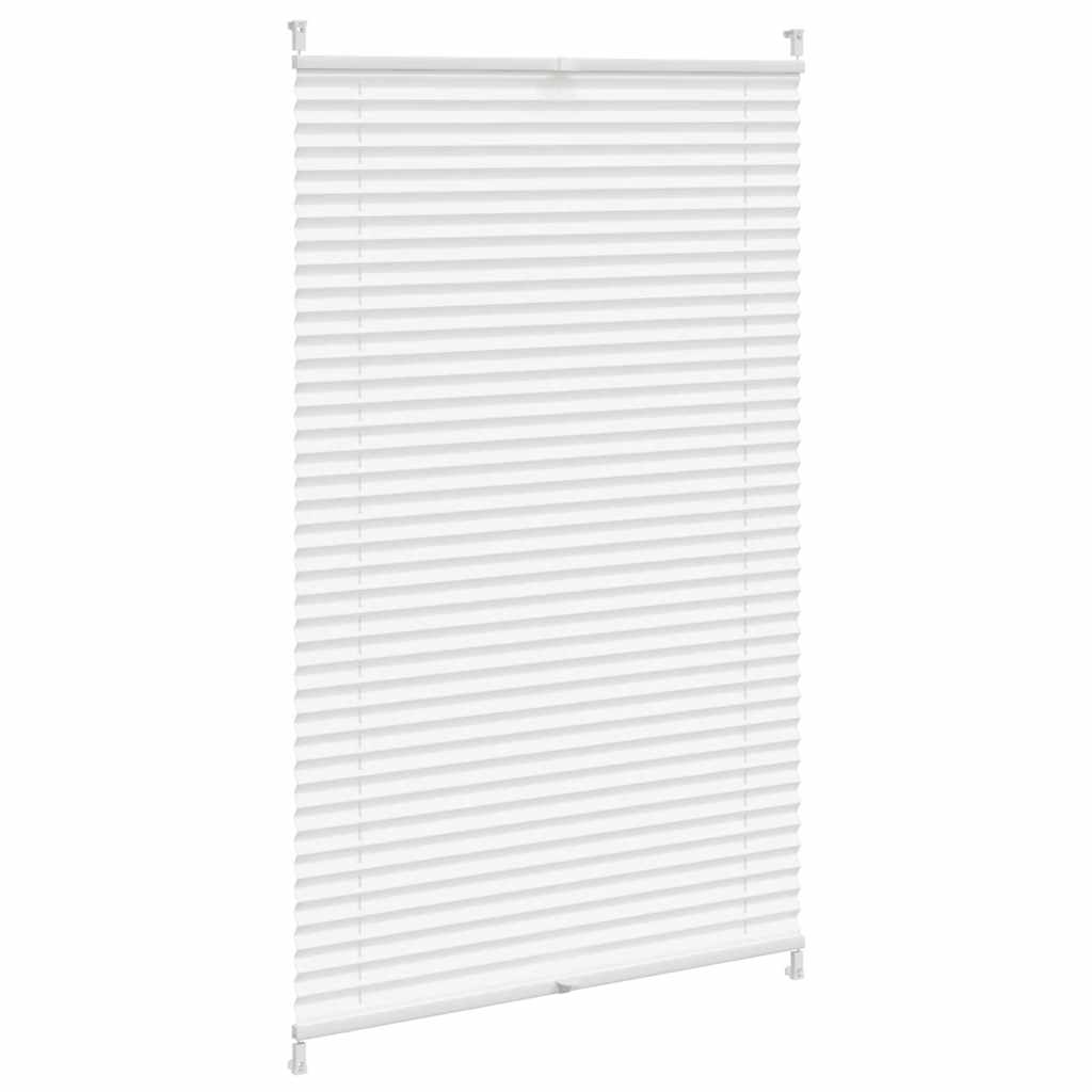 vidaXL Πλισέ ρόλερ σκίασης 70x125cm Λευκό