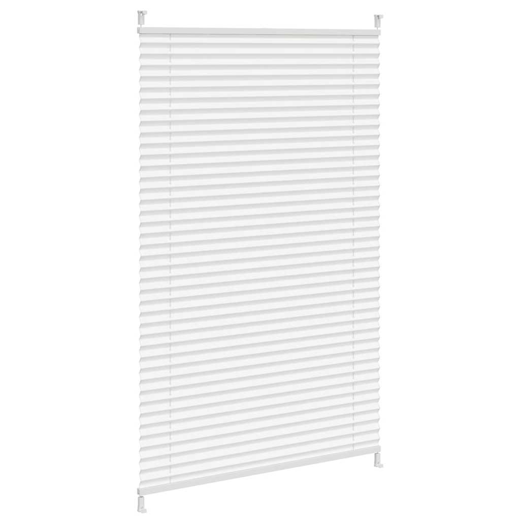 vidaXL Πλισέ ρόλερ σκίασης 70x125cm Λευκό