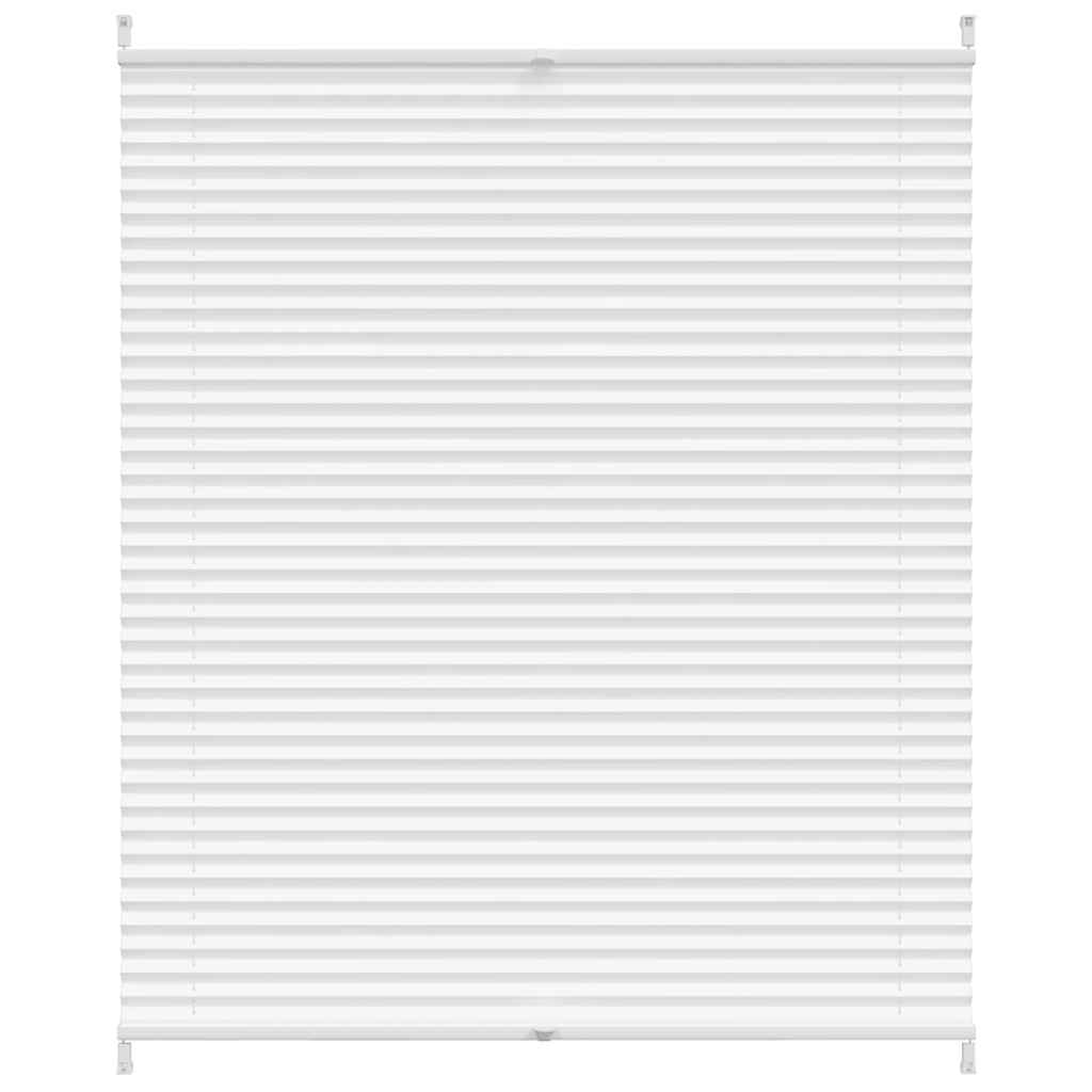 vidaXL Πλισέ στόρι σκίασης 100x100cm Λευκό