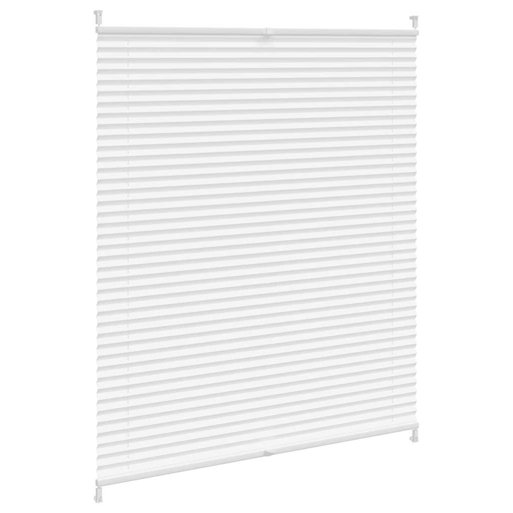 vidaXL Πλισέ στόρι σκίασης 100x100cm Λευκό