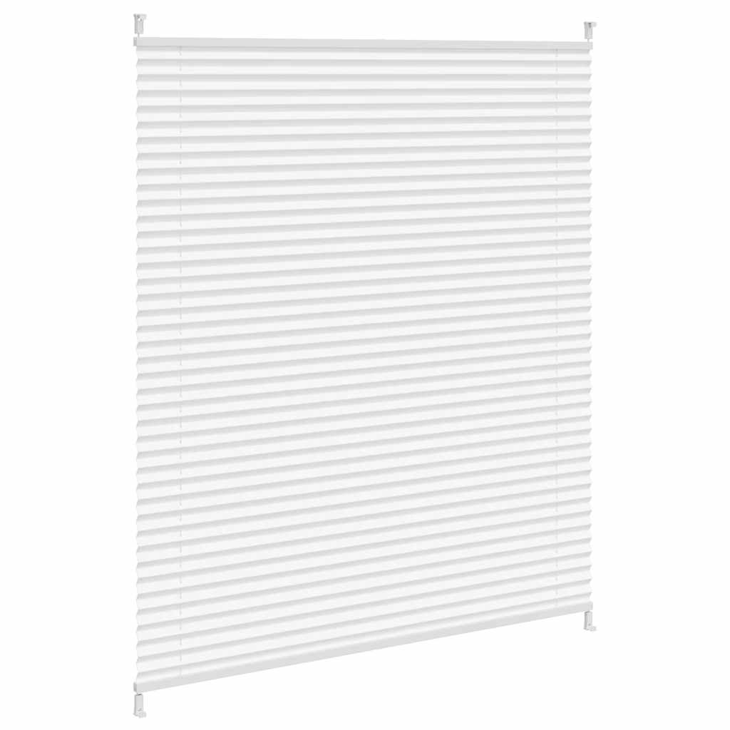 vidaXL Πλισέ στόρι σκίασης 100x100cm Λευκό