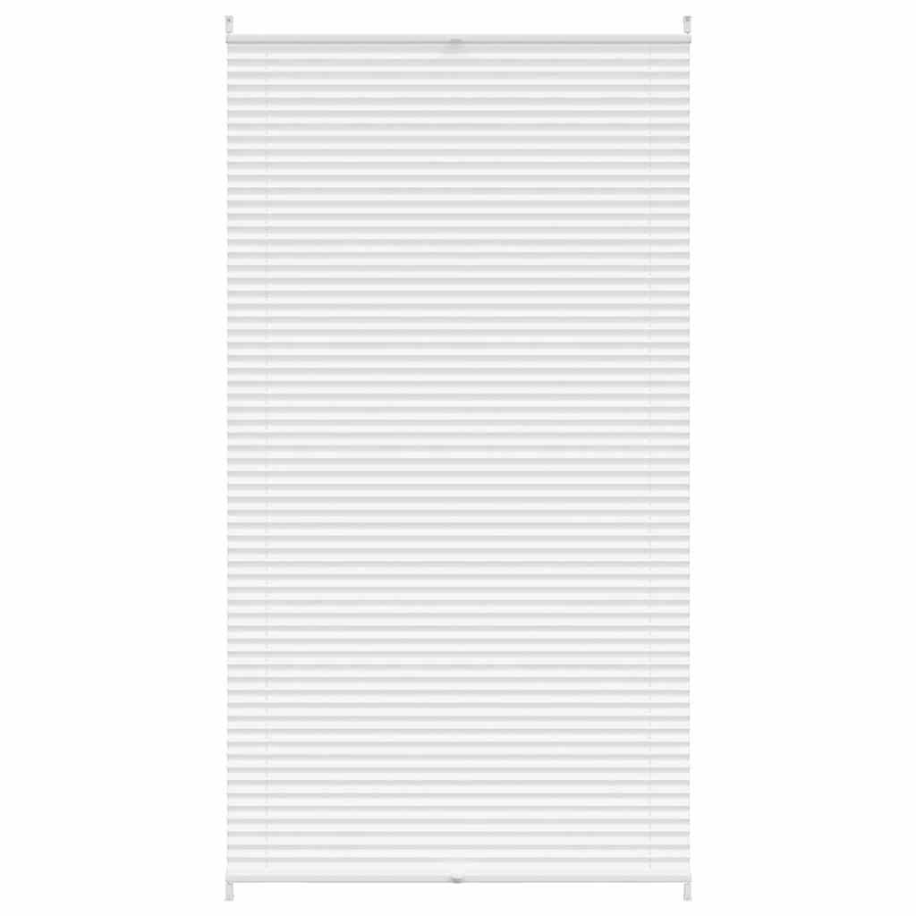 vidaXL Πλισέ στόρι σκίασης 100 x 200cm Λευκό