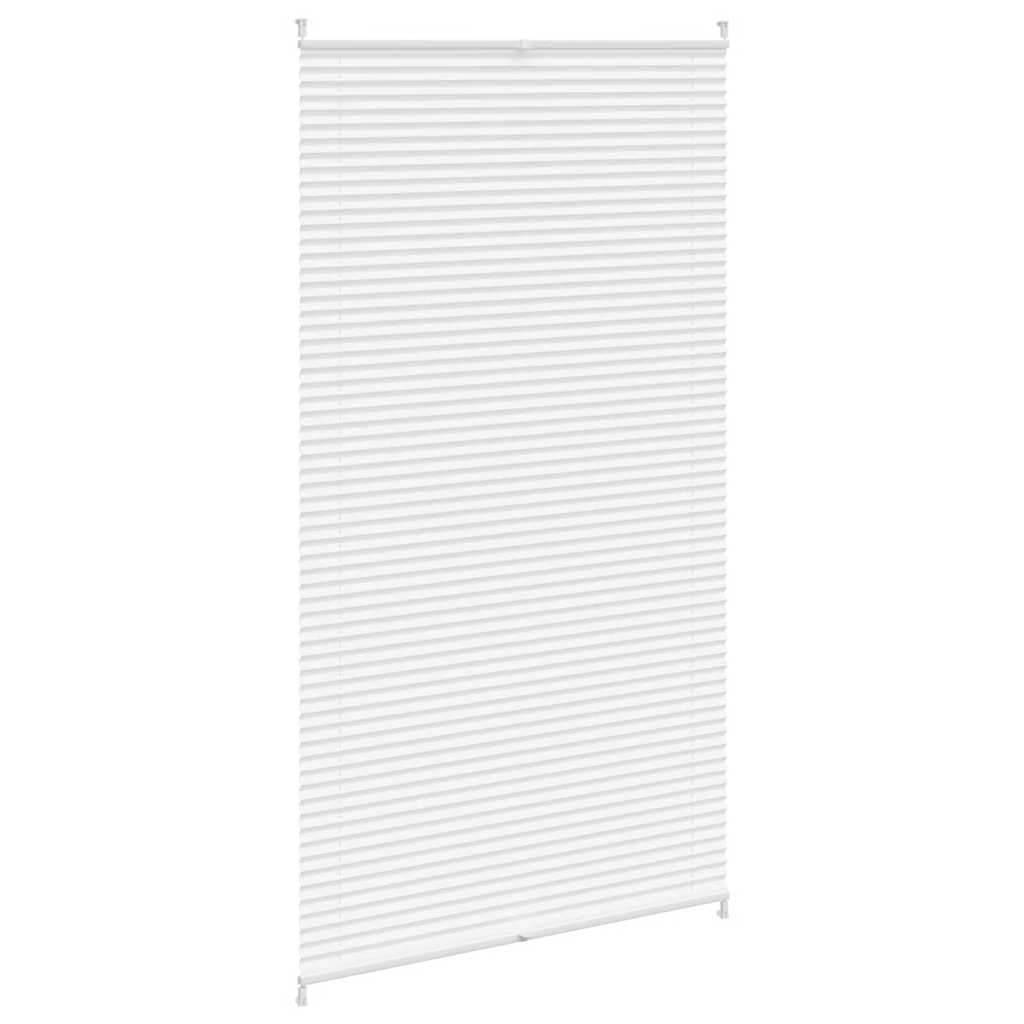 vidaXL Πλισέ στόρι σκίασης 100 x 200cm Λευκό
