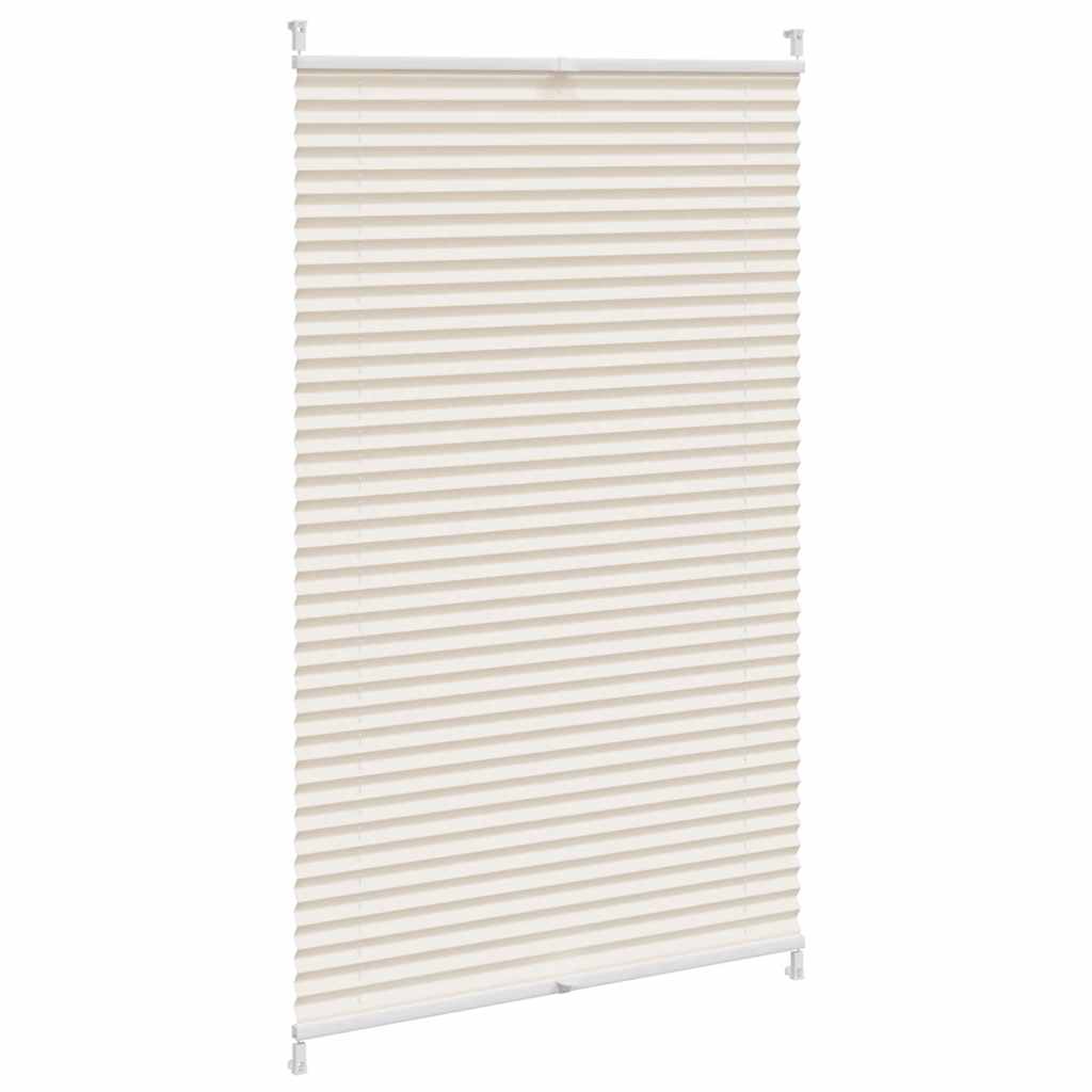 Πλισέ ρόλερ σκίασης 70x125cm Κρεμ