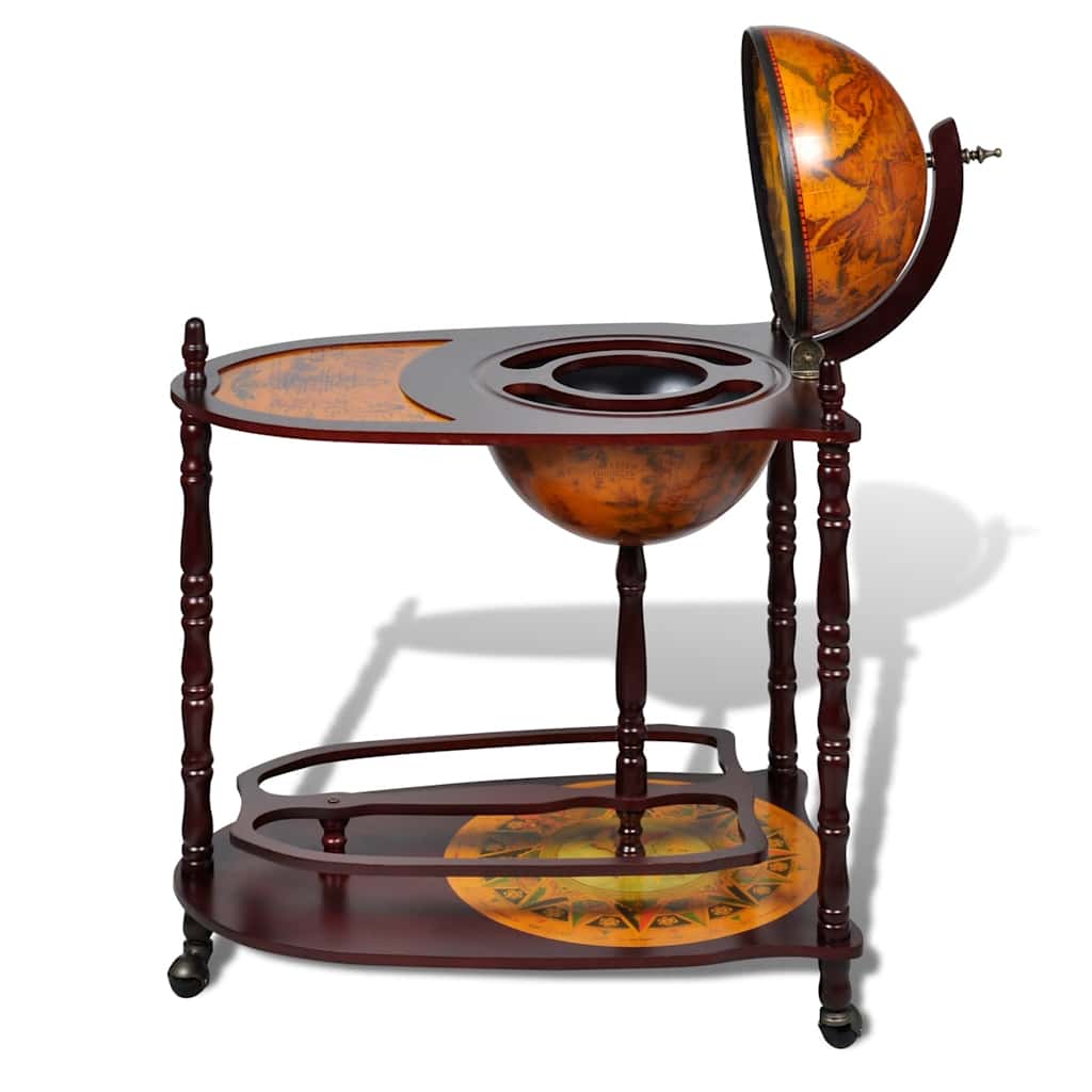 vidaXL Μπαρ Υδρόγειος / Κάβα για Κρασιά Επιδαπέδιο από Ξύλο Ευκαλύπτου