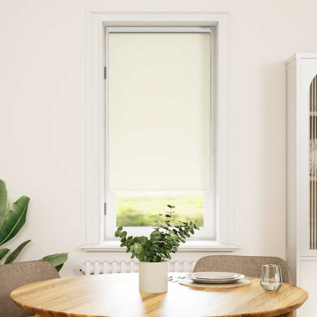 vidaXL Στόρι Συσκότισης 64,4 x 120 εκ. Πλάτος Υφάσματος 60 εκ. Υπόλευκο