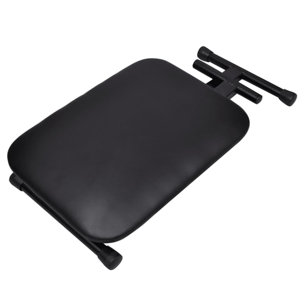 vidaXL Σκαμπό Αρμονίου & Πιάνου Ρυθμιζόμενο Πτυσσόμενο