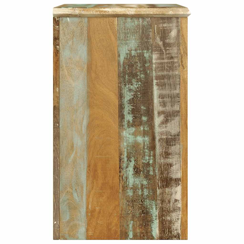 vidaXL Ντουλάπι Βοηθητικό 1 Συρτάρι / 1 Πόρτα Μασίφ Ανακυκλωμένο Ξύλο