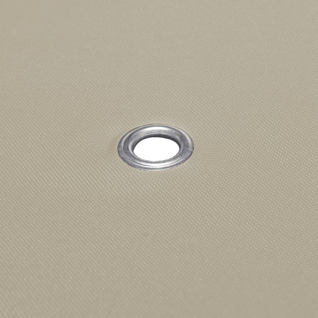 vidaXL Κάλυμμα Ανταλλακτικό για Κιόσκι 310 γρ./μ² Μπεζ 3 x 3 μ.