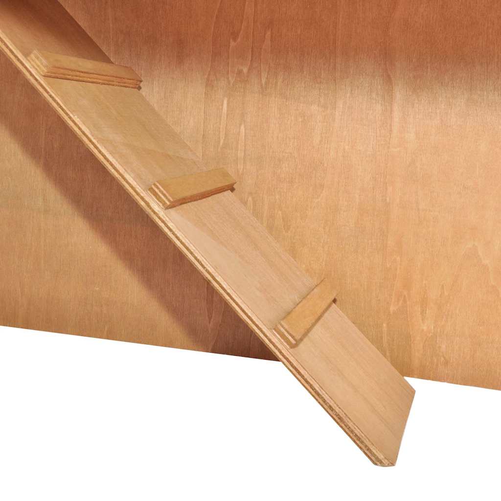 vidaXL Κλουβί Κουνελιών/Σπίτι Μικρών Ζώων Εξωτ. Χώρου 3 Πόρτες Ξύλινο