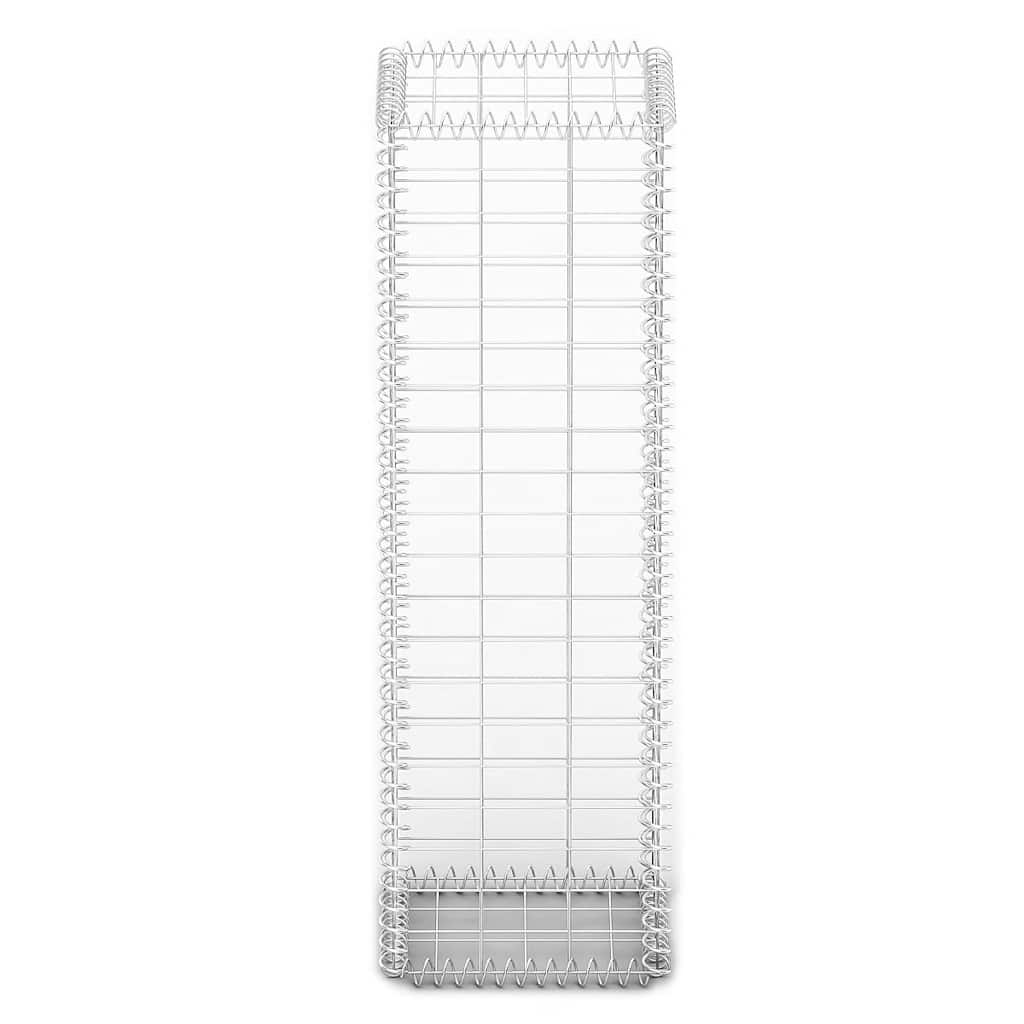 vidaXL Συρματοκιβώτιο 100 x 30 x 30 εκ. Γαλβανισμένο Σύρμα με Καπάκια