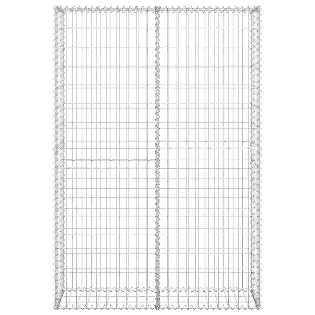 vidaXL Συρματοκιβώτιο με Καπάκια 150 x 100 x 30 εκ. Γαλβανισμένο Σύρμα