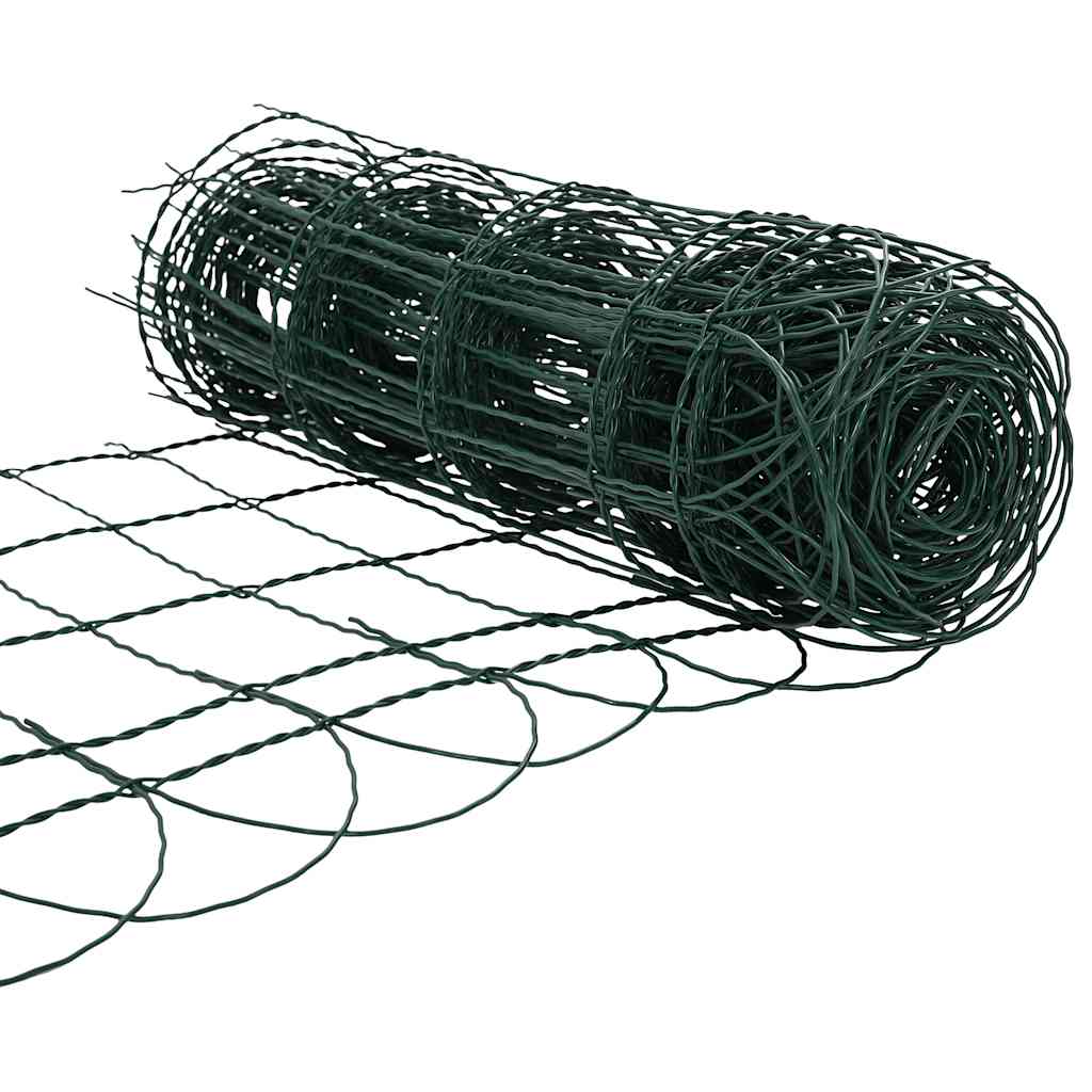 vidaXL Μπορντούρα Κήπου 10x0,65 μ. Σίδηρος με Ηλεκτρ/τική Βαφή Πούδρας