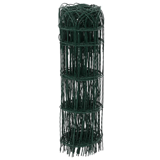 vidaXL Μπορντούρα Κήπου 25x0,65 μ. Σίδηρος με Ηλεκτρ/τική Βαφή Πούδρας