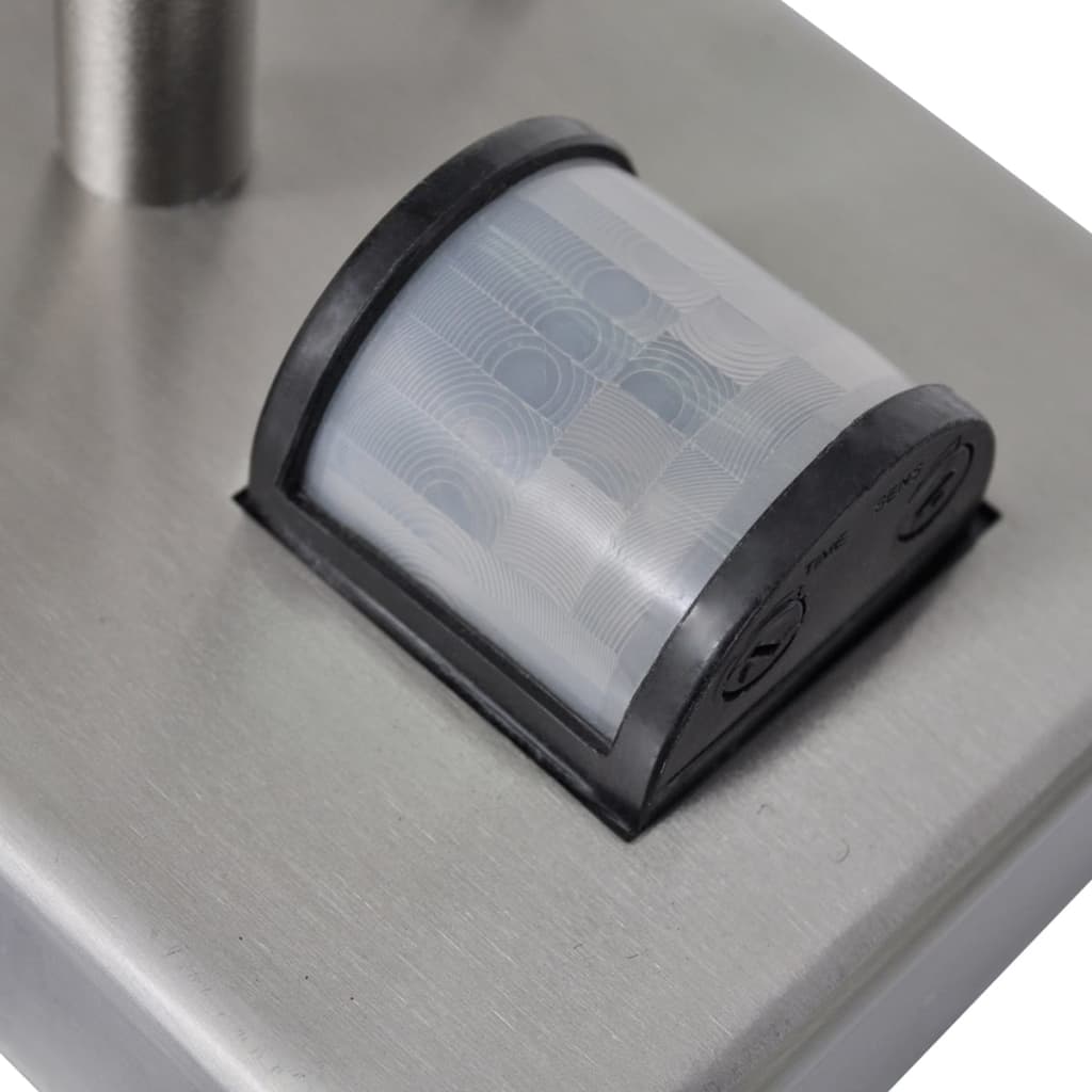 Φωτιστικό τοίχου από ανοξείδωτο ατσάλι σε σχήμα παγόδας