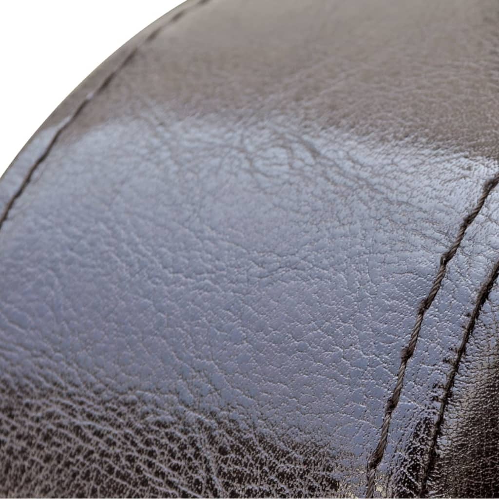 vidaXL Πολυθρόνα Καφέ από Συνθετικό Δέρμα