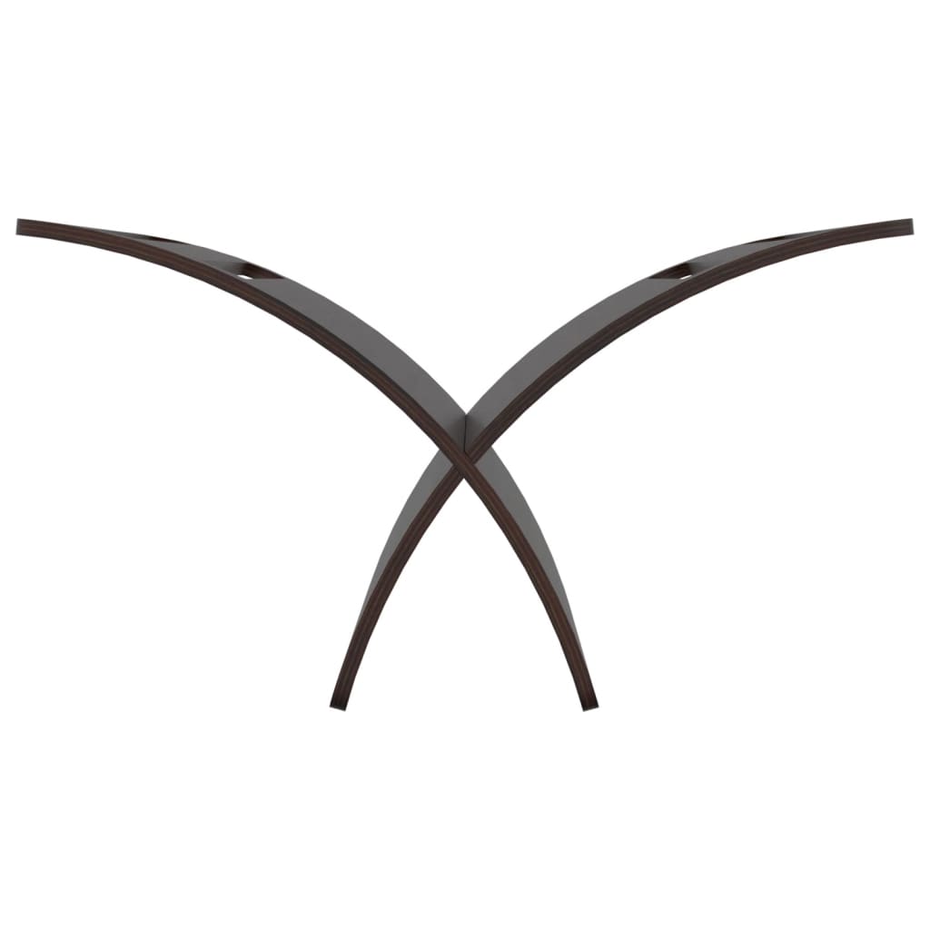 vidaXL Θήκη Περιοδικών Επιδαπέδια Καφέ Ξύλινη