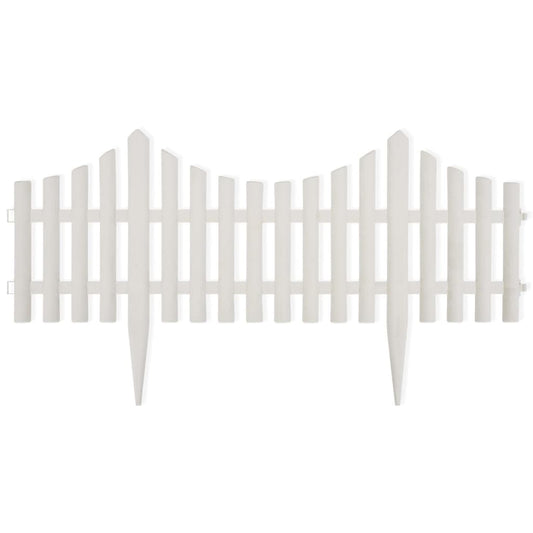 Διαχωριστικό Γκαζόν Φράχτης Λευκός 17 Τεμ. / 10 μ.