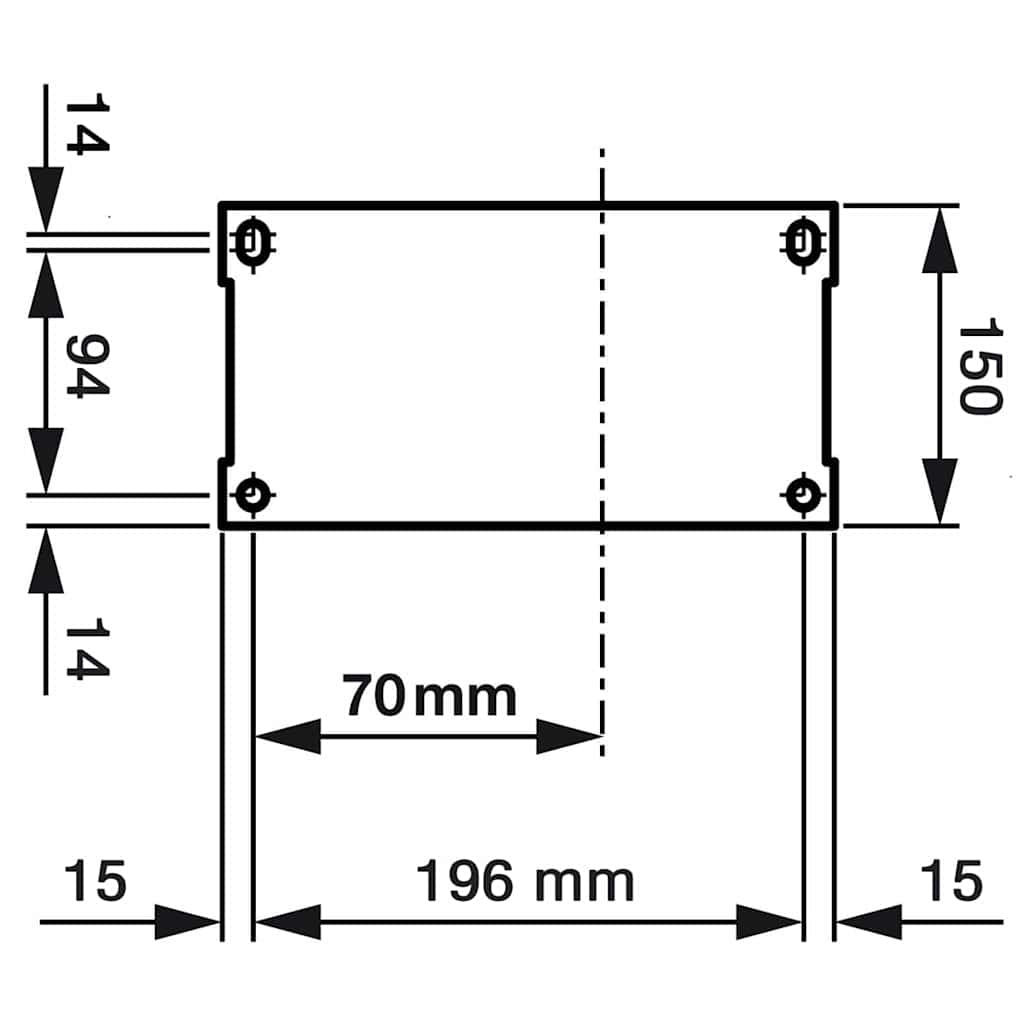 vidaXL Βενζινοκινητήρας με Ηλεκτρική Εκκίνηση 15 HP 11 kW Μαύρος