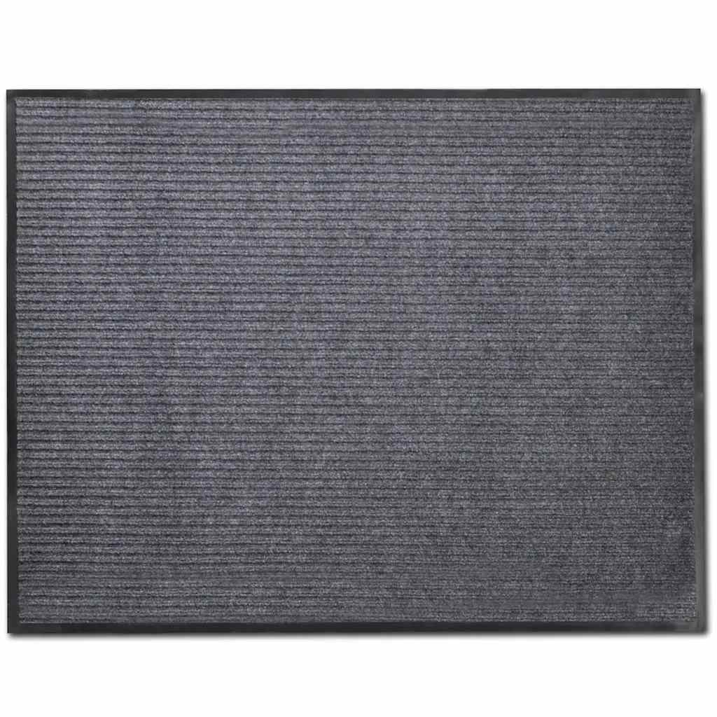 Πατάκι Εισόδου Γκρι 90 x 60 εκ. από PVC