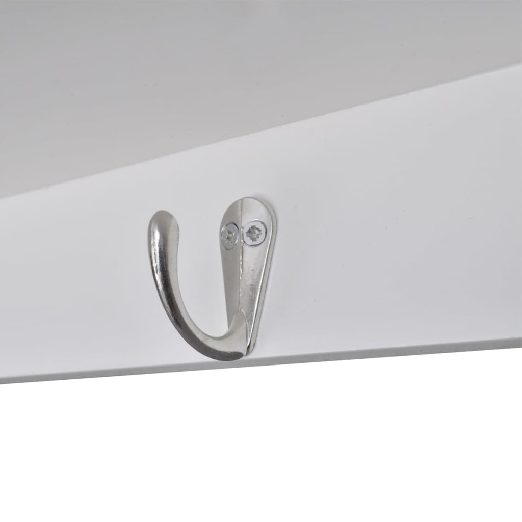 vidaXL Ντουλάπι Κουζίνας Επιτοίχιο Λευκό Ξύλινο