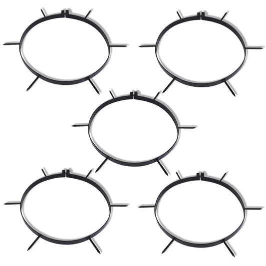 5 τμχ Εξαερωτήρα Γκαζόν Σφιγκτήρας με Καρφιά Φ 30 cm