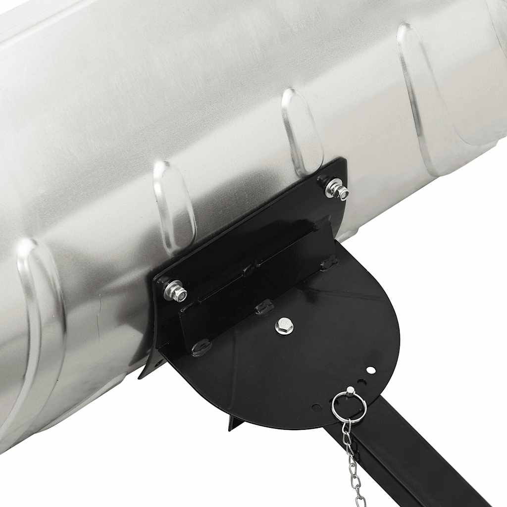 Χειροκίνητο Φτυάρι Καθαρισμού Χιονιού με Ρόδες