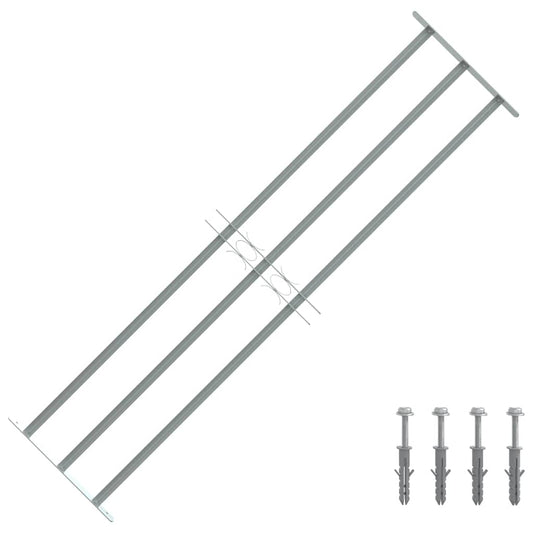 Κάγκελα Παραθύρων Ασφαλείας Ρυθμιζόμενα με 3 Μπάρες 1000-1500 χιλ.