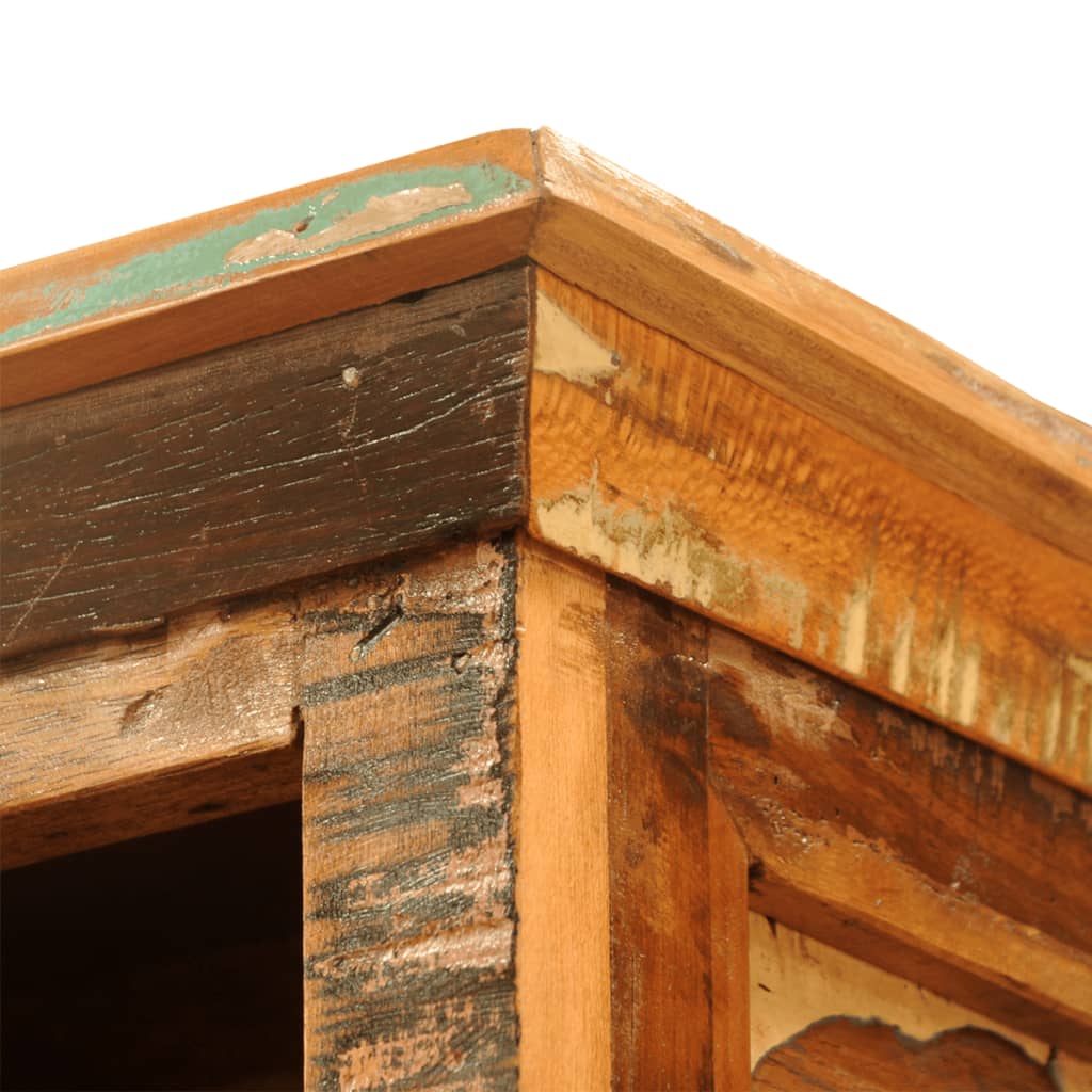 vidaXL Βιβλιοθήκη Vintage από Μασίφ Ανακυκλωμένο Ξύλο