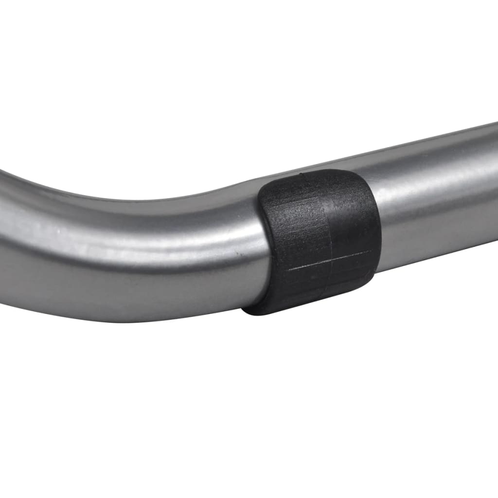 vidaXL Καρέκλες Τραπεζαρίας Πτυσσόμενες 6 τεμ. Μαύρες Δερματίνη/Ατσάλι