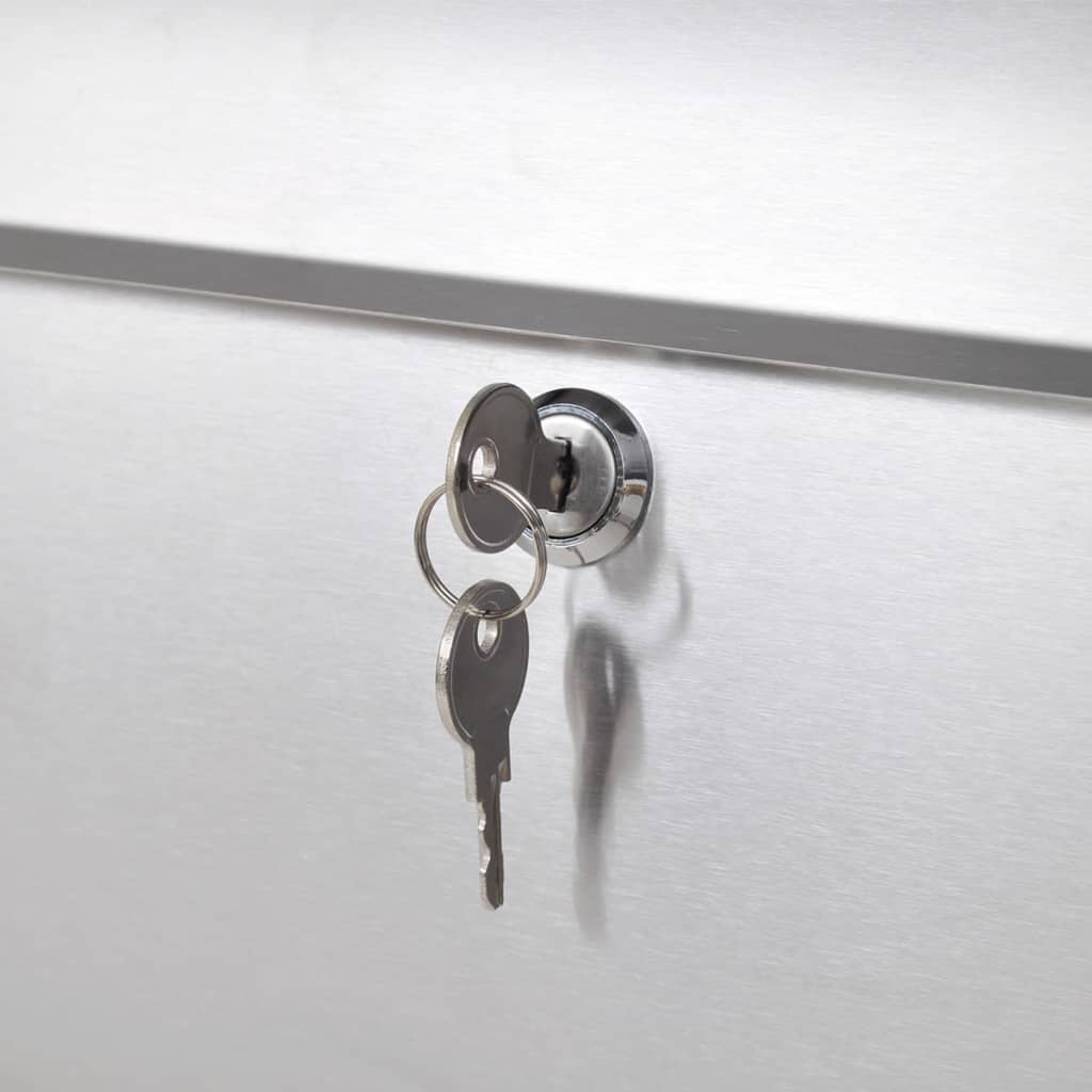 Γραμματοκιβώτιο από Ανοξείδωτο Ατσάλι