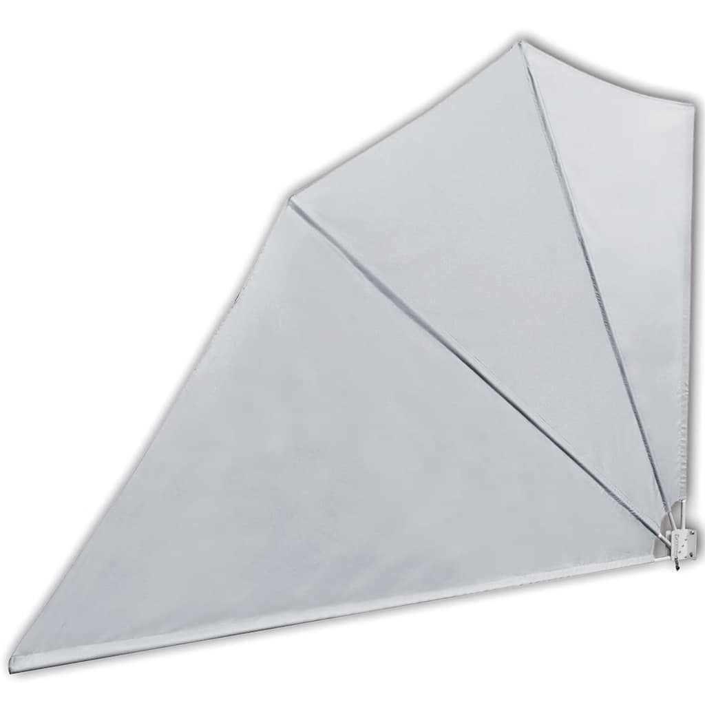 vidaXL Σκίαστρο Βεράντας Πλαϊνό Πτυσσόμενο Γκρι 160 x 240 εκ.