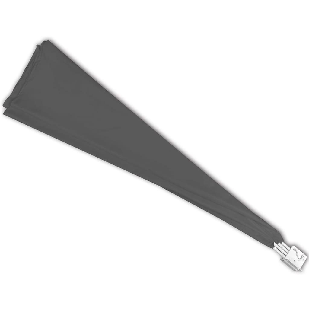 vidaXL Σκίαστρο Βεράντας Πλαϊνό Πτυσσόμενο Γκρι 140 x 140 εκ.