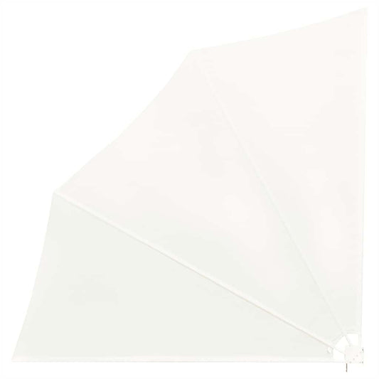 vidaXL Σκίαστρο Βεράντας Πλαϊνό Πτυσσόμενο Κρεμ 140 x 140 εκ.