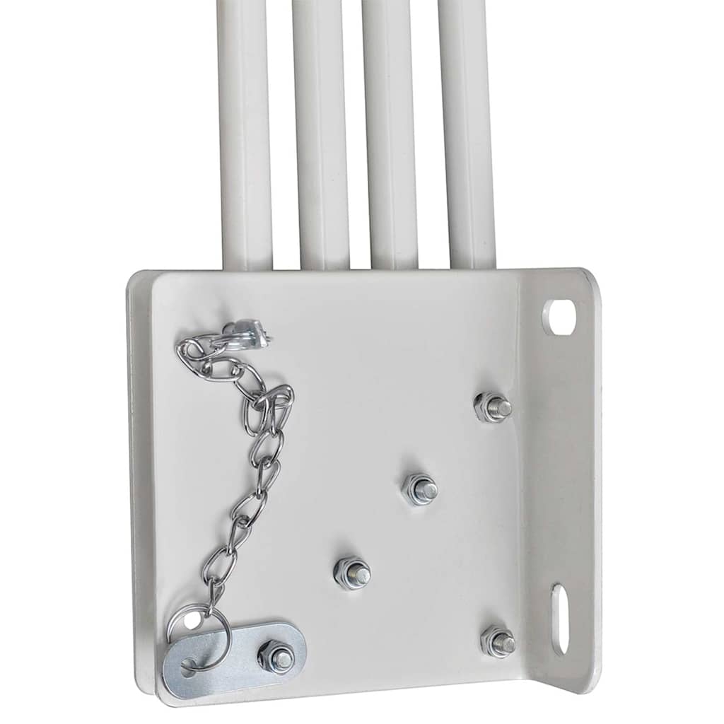 vidaXL Σκίαστρο Βεράντας Πλαϊνό Πτυσσόμενο Κρεμ 140 x 140 εκ.