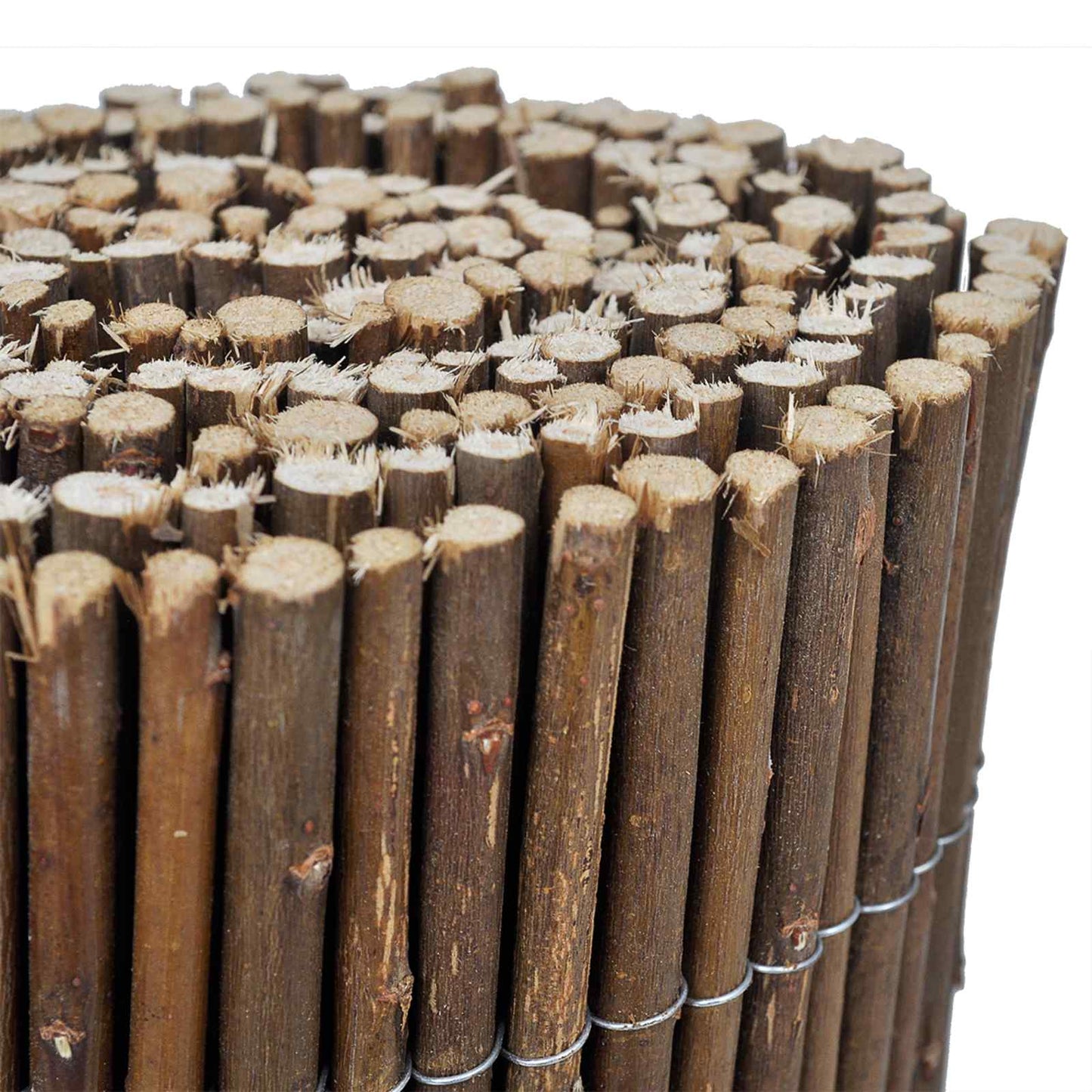 vidaXL Φράχτης Γκαζόν 5 pcs Καφέ 200 x 30 cm