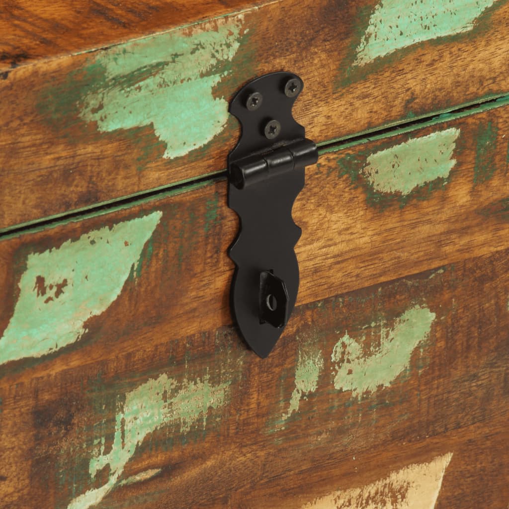 vidaXL Μπαούλο Αποθήκευσης από Ανακυκλωμένο Μασίφ Ξύλο