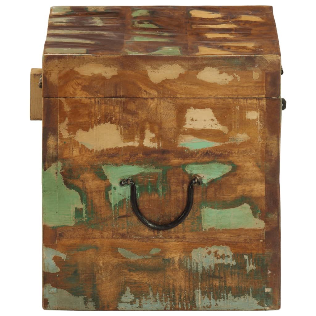 vidaXL Μπαούλο Αποθήκευσης από Ανακυκλωμένο Μασίφ Ξύλο