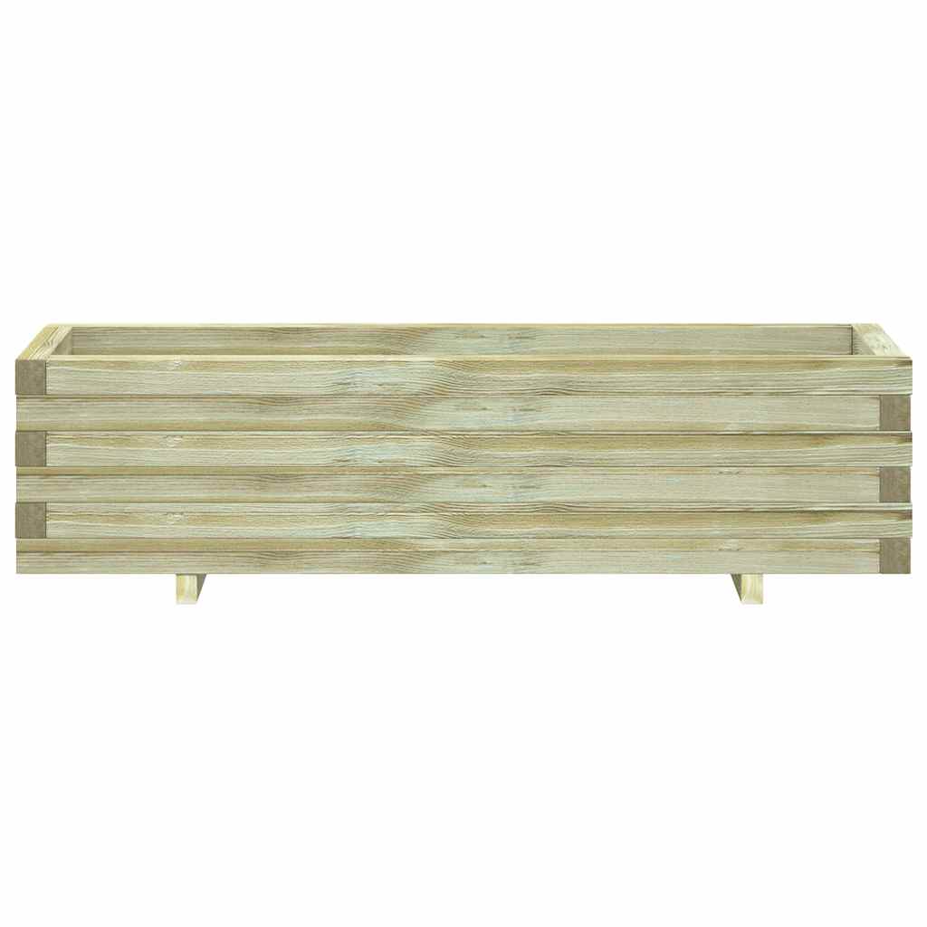 vidaXL Ζαρντινιέρα Υπερυψωμένη Ορθογώνια 120 x 40 x 30 εκ. Ξύλινη