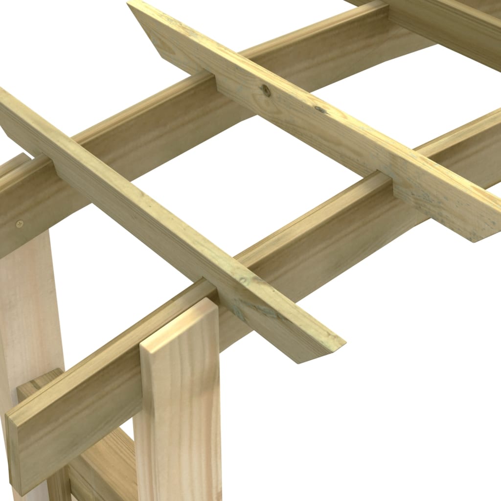 vidaXL Αψίδα Καφασωτό 150 x 60 x 210 εκ. από Ξύλο