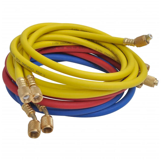 Σετ Εργαλείων Ελέγχου Πίεσης Κλιματιστικών με Μανόμετρα 4 Εξόδων