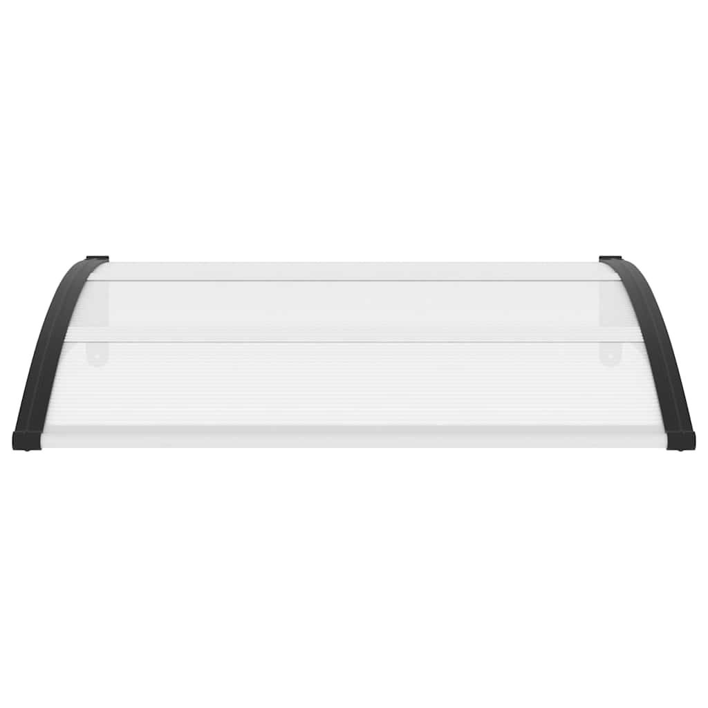 vidaXL Στέγαστρο Πόρτας 120 x 100 εκ. Πολυανθρακικό