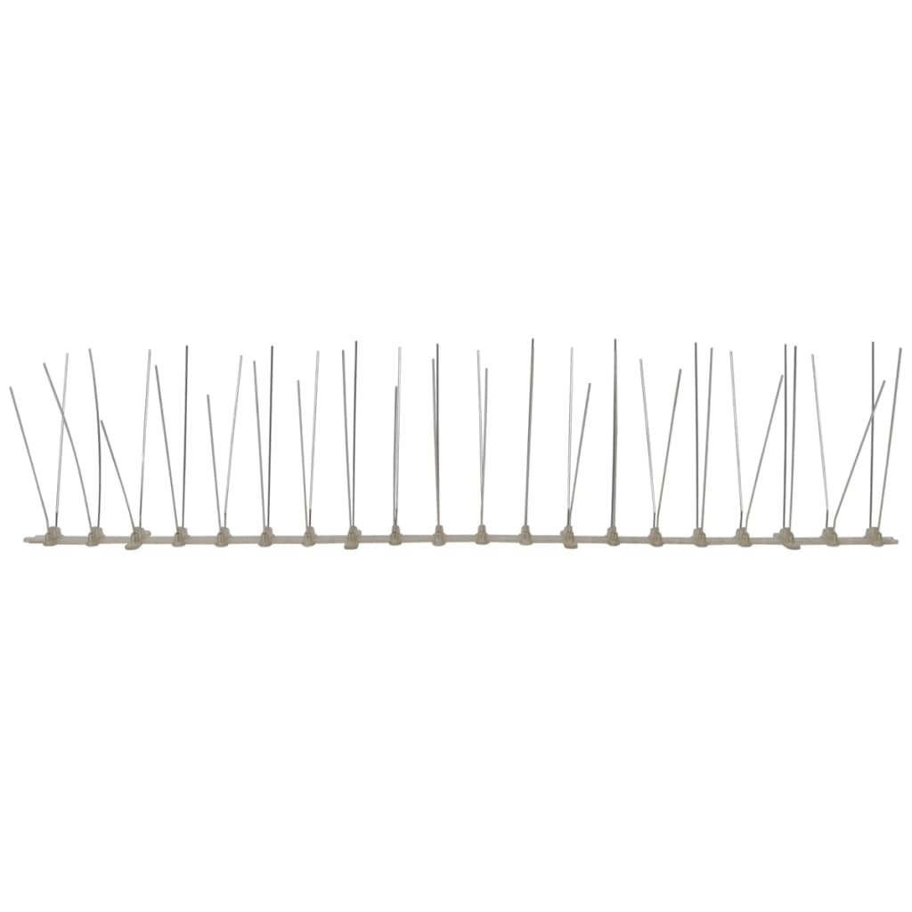 vidaXL Απωθητικές Ακίδες Περιστεριών 4 Σειρών Σετ των 6 3 μ. Πλαστικές