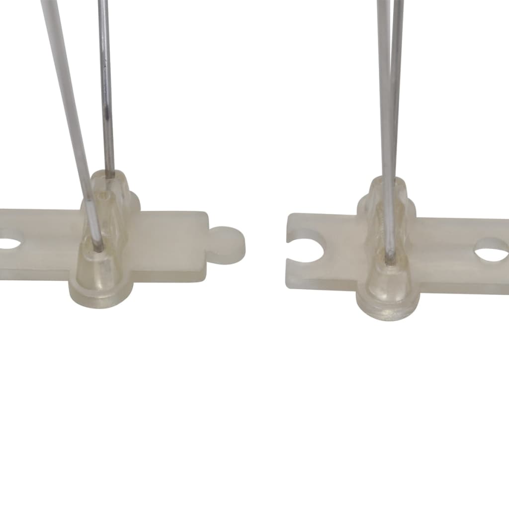 vidaXL Απωθητικές Ακίδες Περιστεριών 4 Σειρών Σετ των 6 3 μ. Πλαστικές