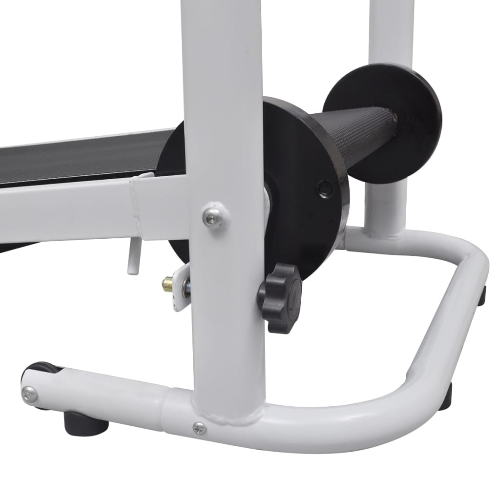 vidaXL Διάδρομος Γυμναστικής Μίνι Αναδιπλούμενος 93 x 36 εκ. Μαύρος