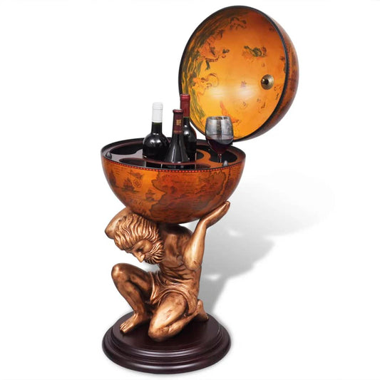 vidaXL Μπαρ Υδρόγειος / Κάβα για Κρασιά Άτλας 42 x 42 x 85 εκ.