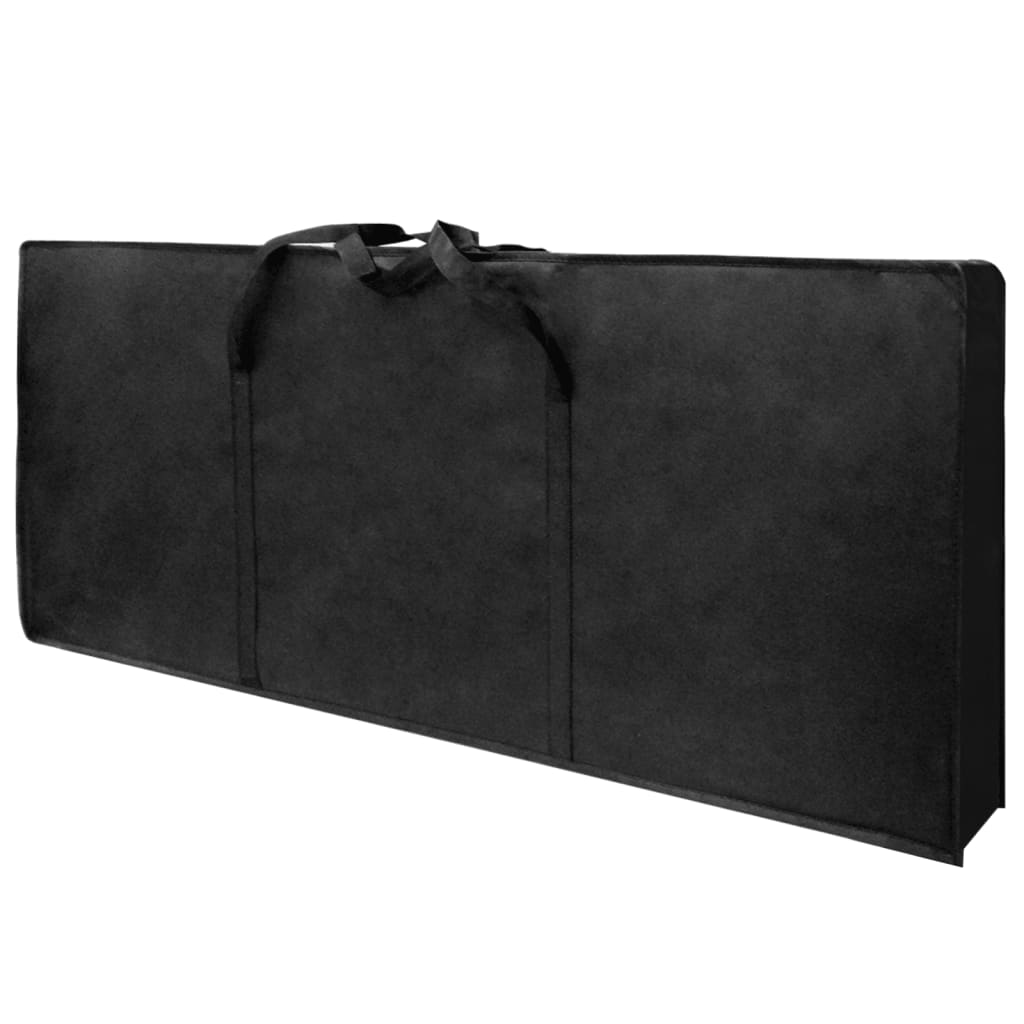 Αναδιπλούμενο Τραπέζι Μανικιούρ με Ροδάκια Λευκό