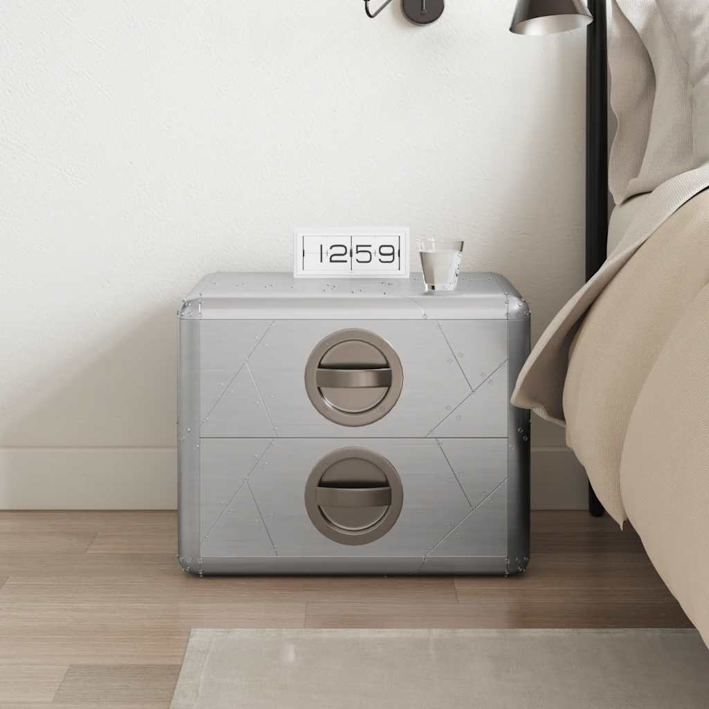 vidaXL Βοηθητικό Τραπέζι Aviator Vintage 2 Συρτάρια Aircraft Airman