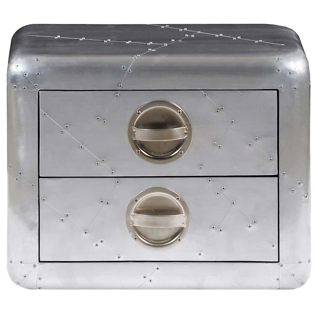 vidaXL Βοηθητικό Τραπέζι Aviator Vintage 2 Συρτάρια Aircraft Airman